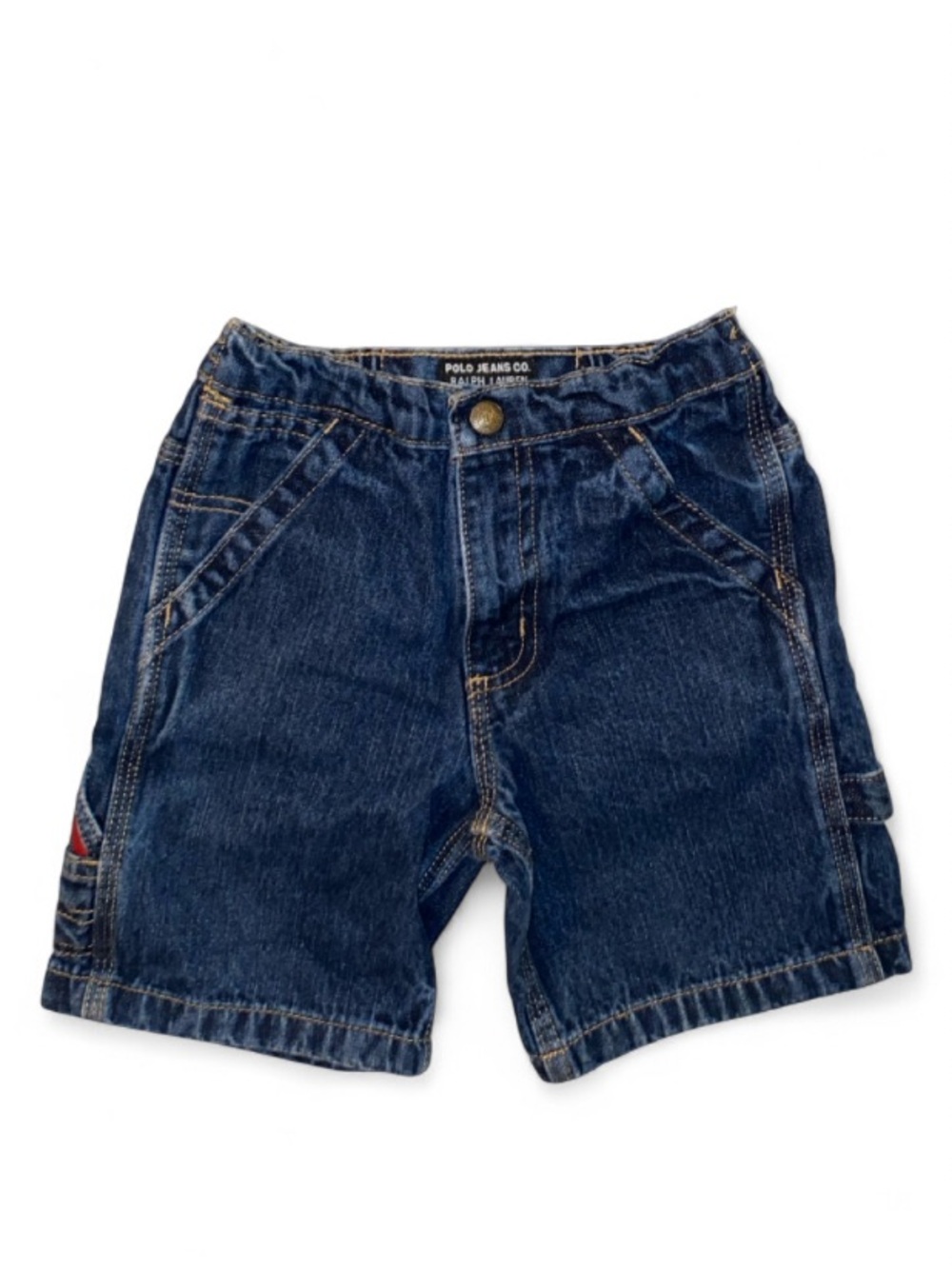 Polo by Ralph Lauren Navy Denim Kids Shorts